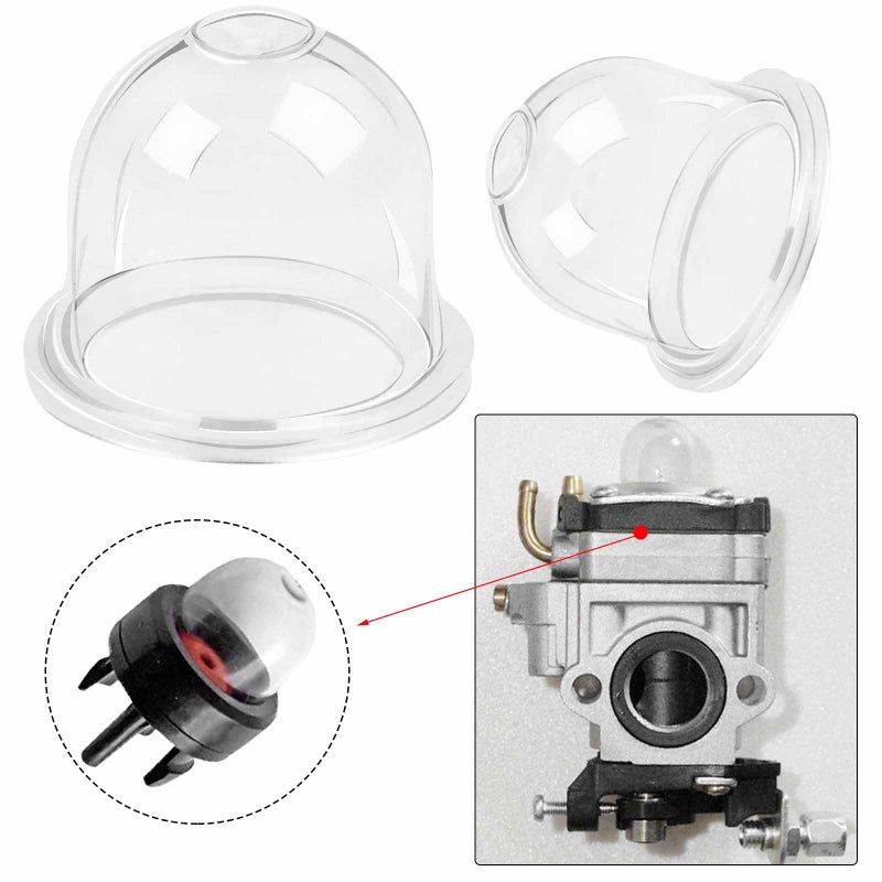 FLYPIG 5 Pack Carburetor Primer Bulb for Stihl BG55 HS45 FS90 FS40C FS45 FS55 FS80 BG85 BG56C HS45 0057003 0057004 fits Echo Zama Husqvarna 2 Cycle Small Engine String Trimmer Weedeater Leaf Blower - Image 4